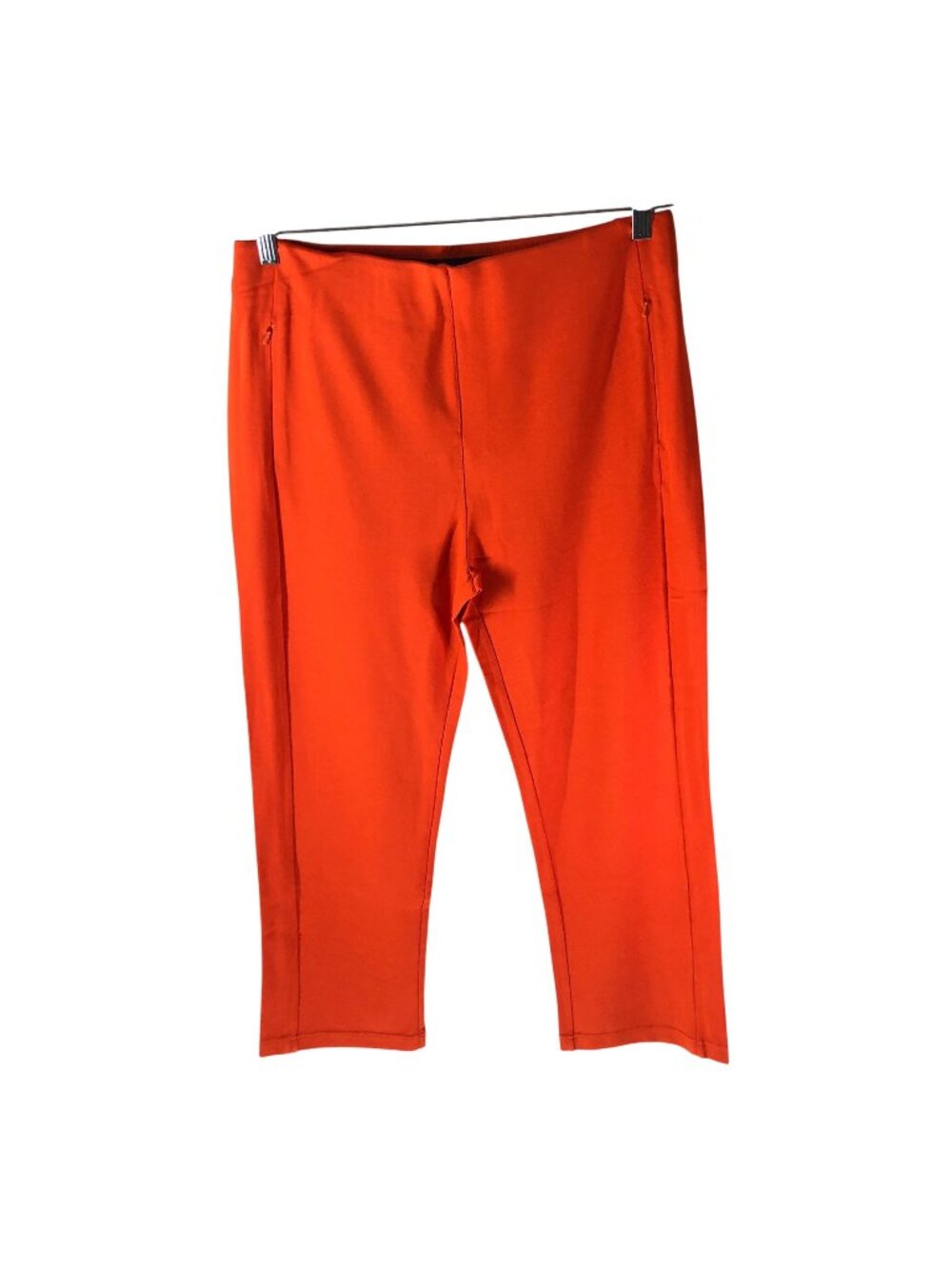 Betabrand Monroe Crop Trouser Straight Dress Pants Orange Size XL